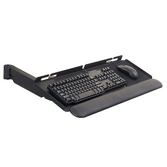 HAT Design Works Keyboard Tray and Arm, No Mount. Black